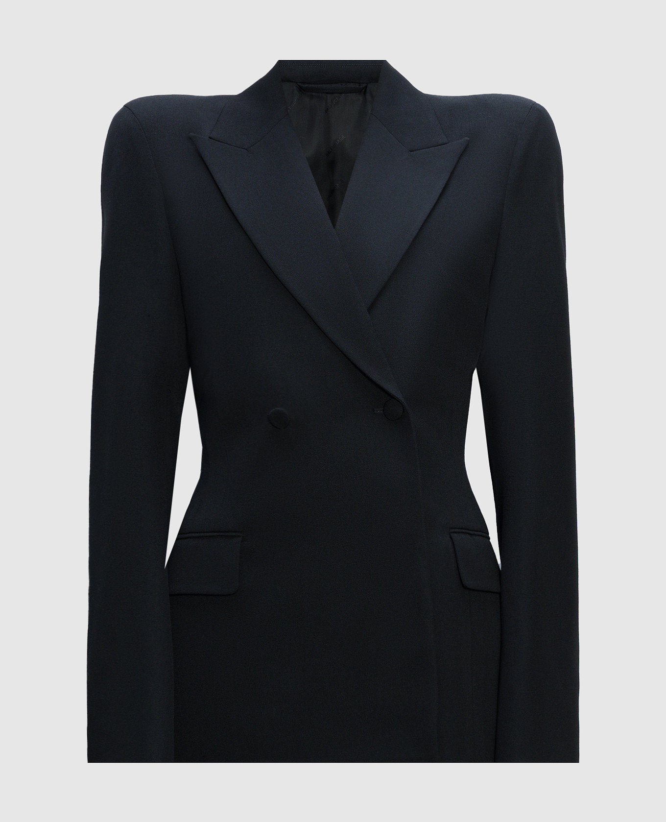 

Black double-breasted wool jacket Balenciaga