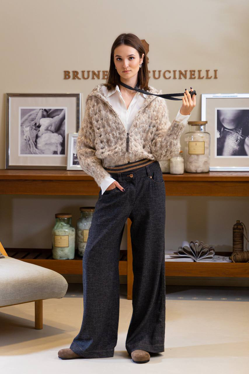 

White silk shirt Brunello Cucinelli