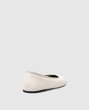 Lou Lou Studio White leather ballet flats RUPA RUPA