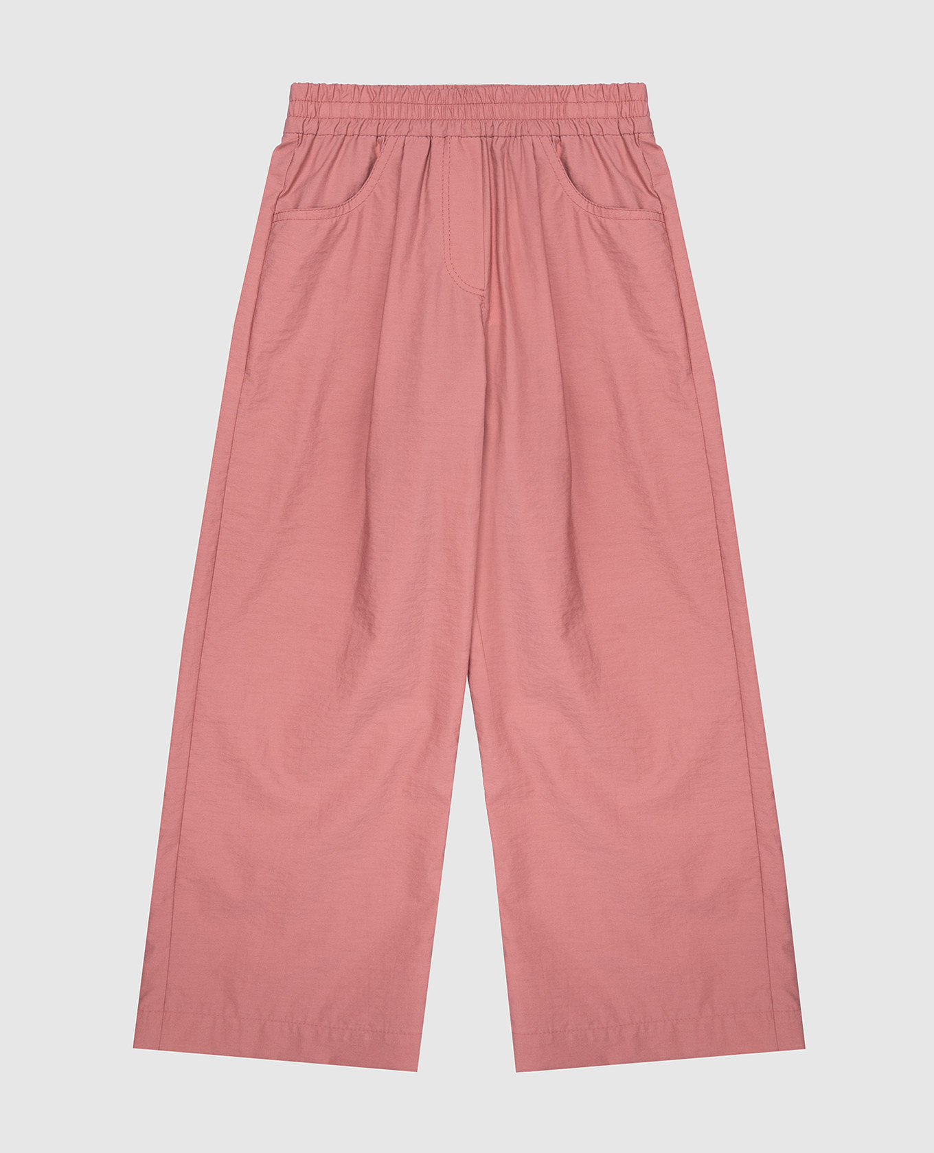 Children's pink pants brunello cucinelli