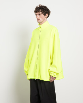 Vetements Yellow sports jacket with logo embroidery UE63JA200Y