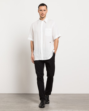 Dolce&Gabbana White linen shirt G5KE1TFU4IK