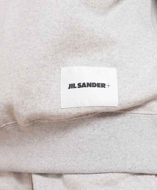 Jil Sander - Gray sweatshirt with logo J40GU0102J20010 - shop with