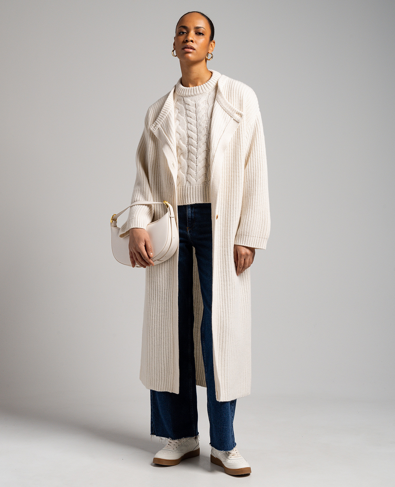 

White cashmere cardigan LISA YANG