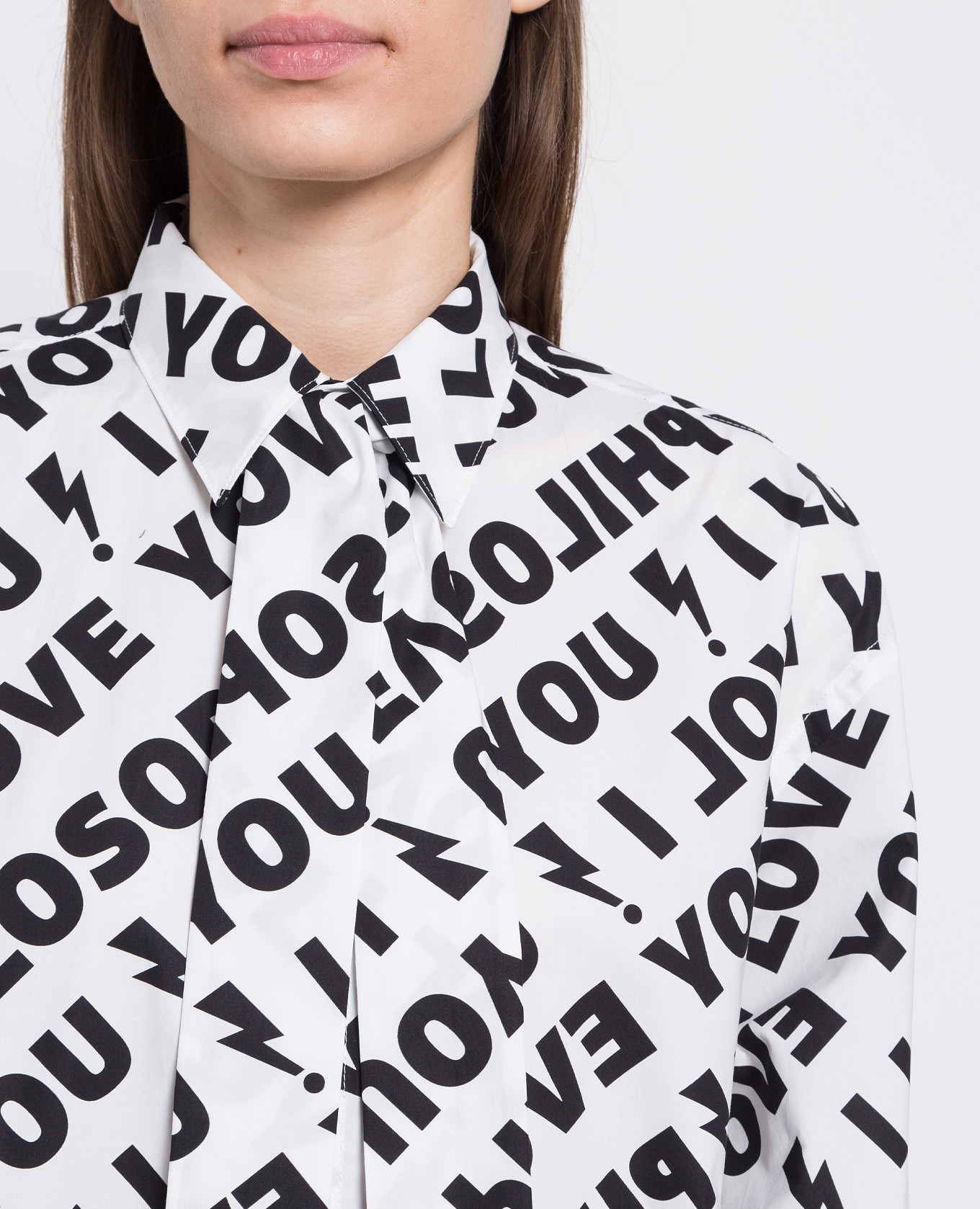 I Love Philosophy white blouse Philosophy di Lorenzo Serafini 5