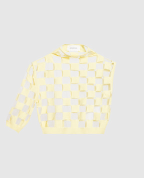 Max Mara Sportmax Carella yellow top CARELLA