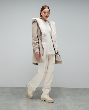 CO White pants with snaps 5007FTCV