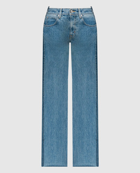 SLVRLAKE Blue jeans RE-WORK PANEL GRACE RWPG707SGRTD