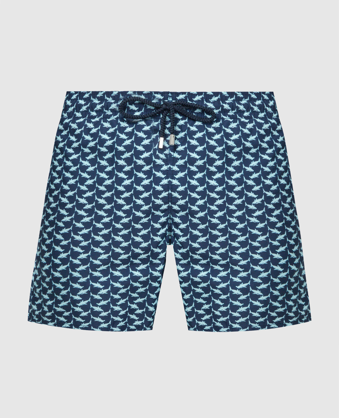 Blue swimming shorts net sharks vilebrequin
