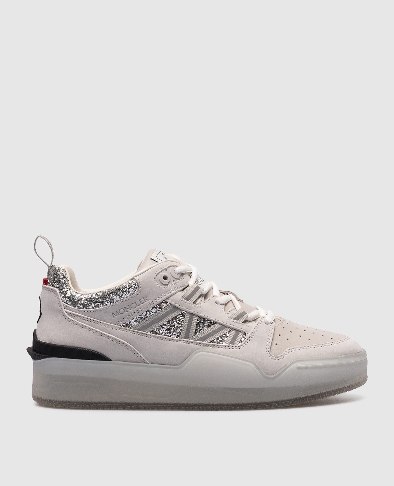 Pivot gray combo sneakers moncler