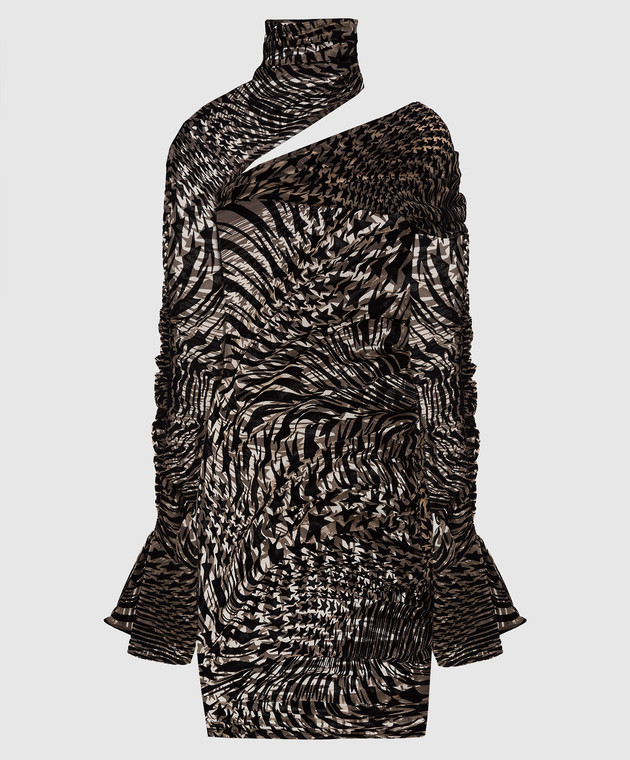 Thierry Mugler - Illusion pattern mini dress 21W1RO1406694 - shop with  European delivery at Symbol