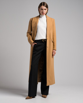 Michael Kors Brown coat made of wool DOL7010073251