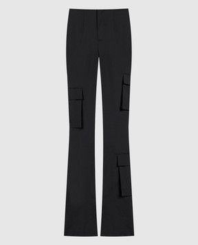 Philosophy di Lorenzo Serafini Black flared pants A03135724