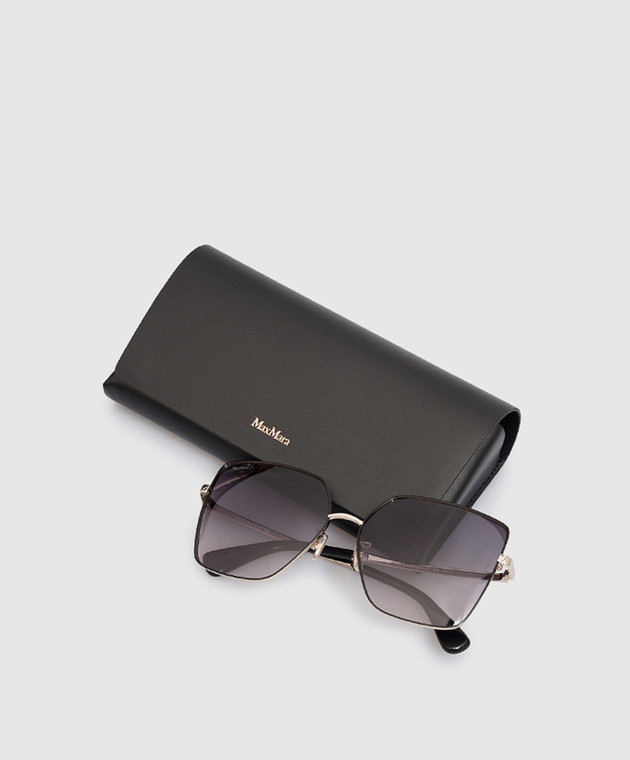 Max Mara - Black sunglasses NATALIA - shop with European  display picture 3