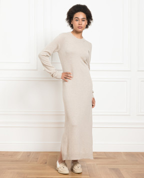 Babe Pay Pls Beige cashmere dress MD9711307341R