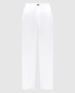 MooRER SANSA white jeans SANSA142