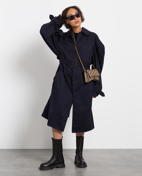 Balenciaga Dark blue trench coat 704550TBP01