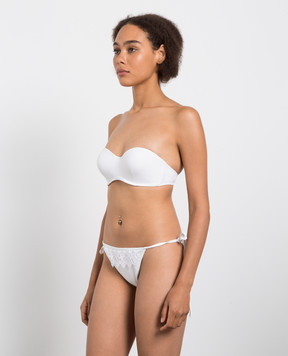 Charo Ruiz Laia white bottoms with lace 222802