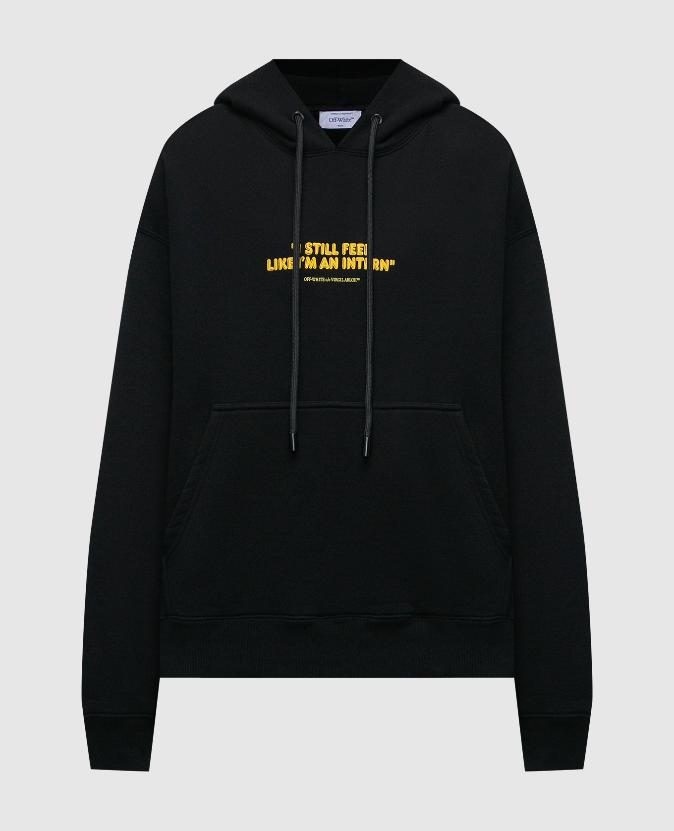 

Black Intern hoodie with contrasting print Off-White