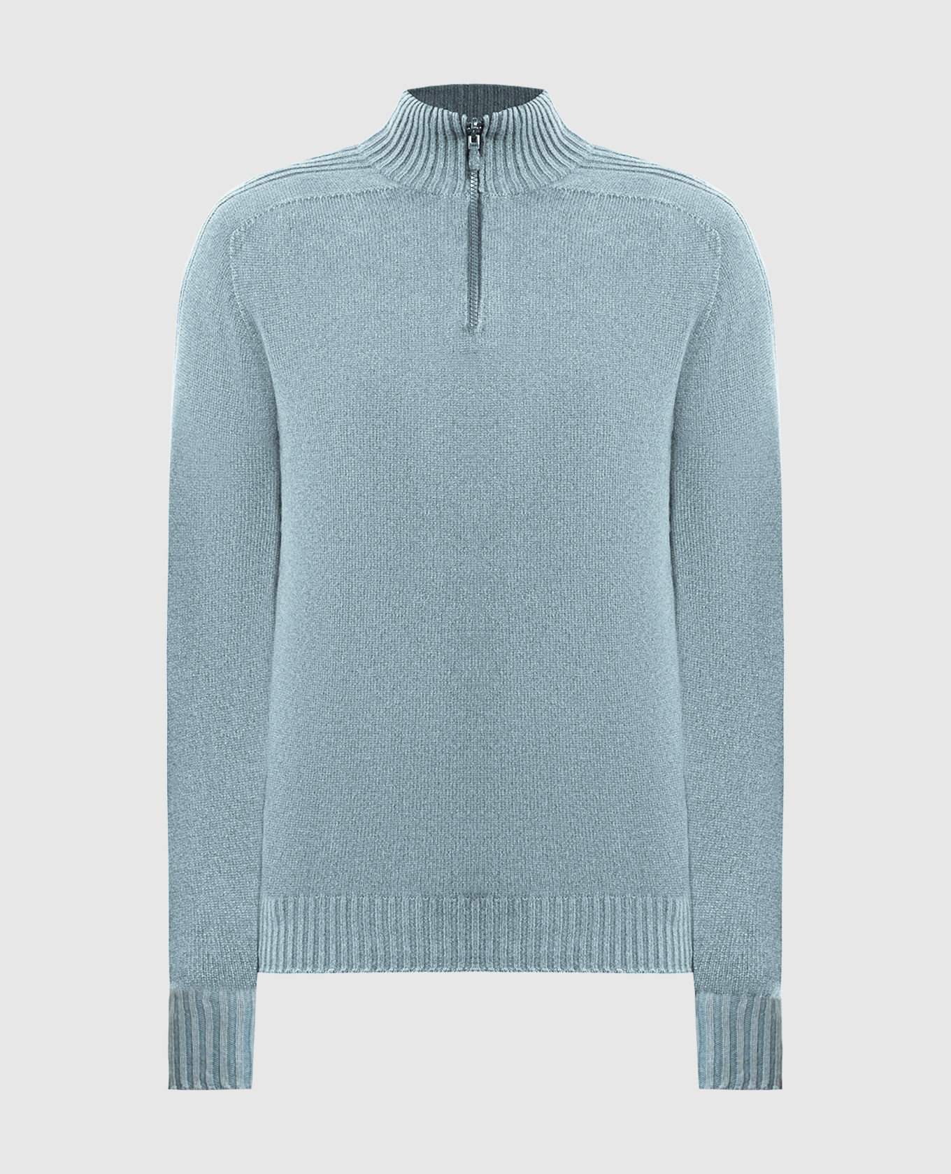 

Blue double-sided cashmere jumper FLY 3, Голубой