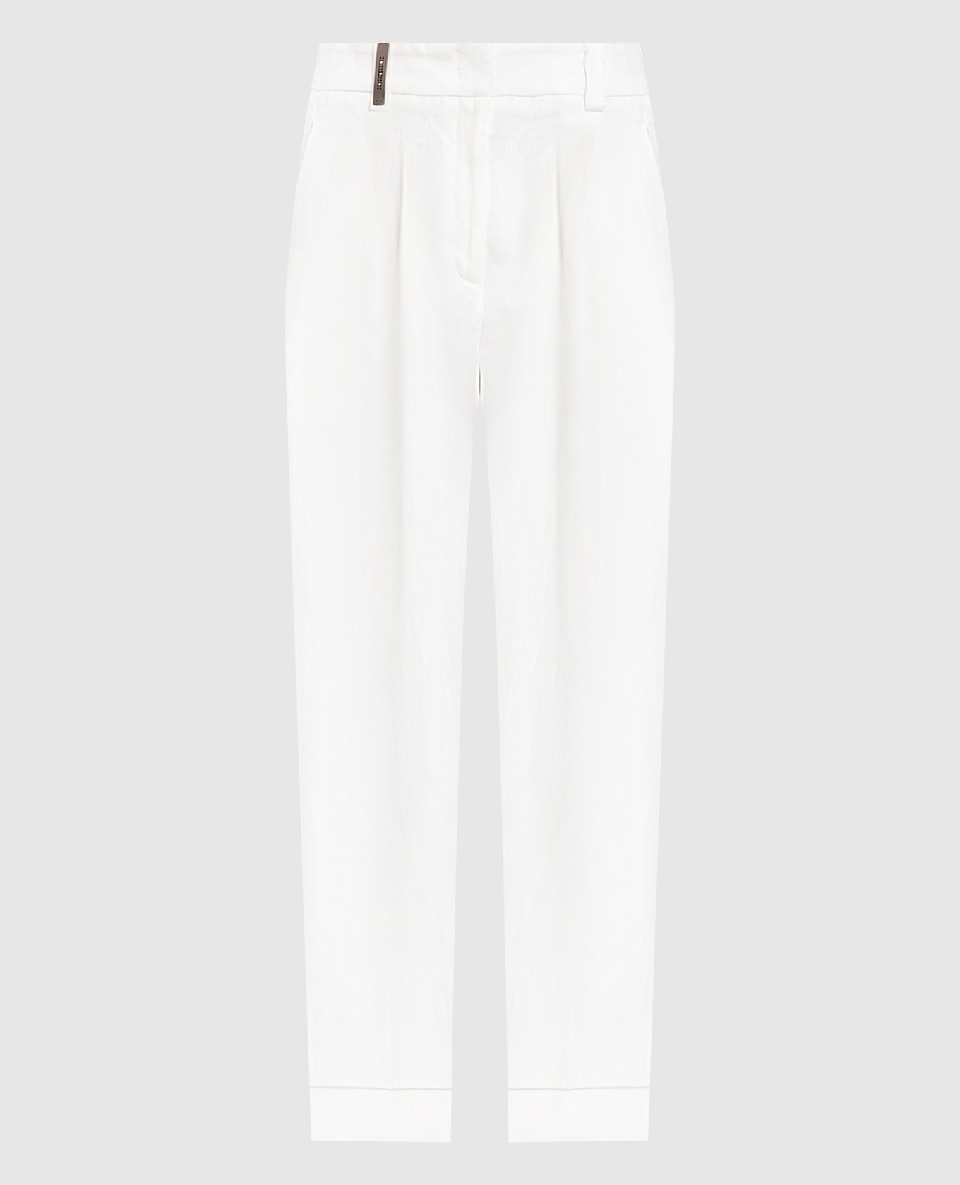 

White linen pants Peserico