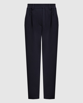 Brunello Cucinelli Blue pants MPR24P7745