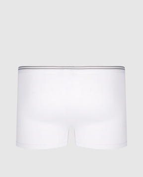 Zimmerli Pure Comfort white boxer briefs with logo 1721464