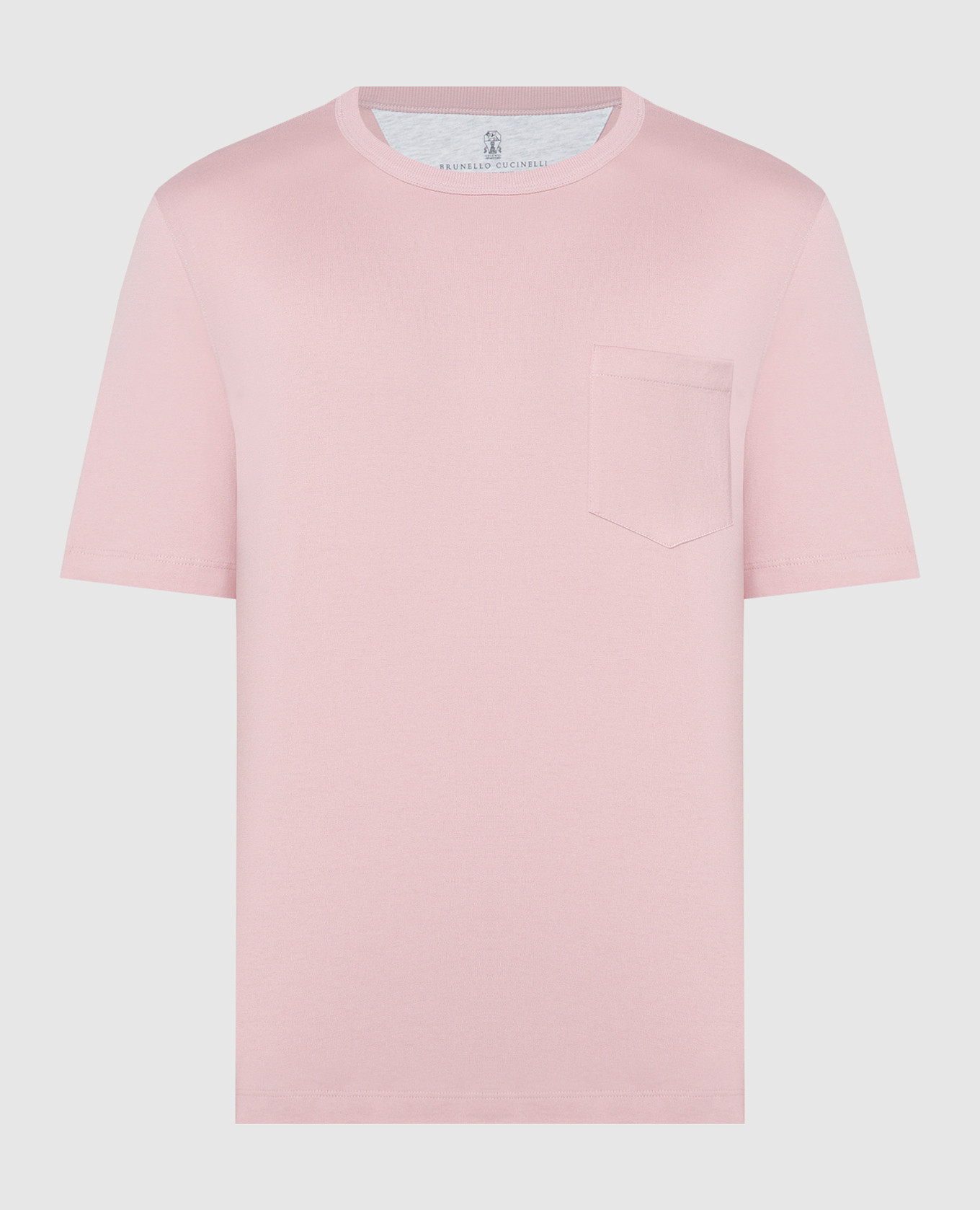 Pink t-shirt brunello cucinelli