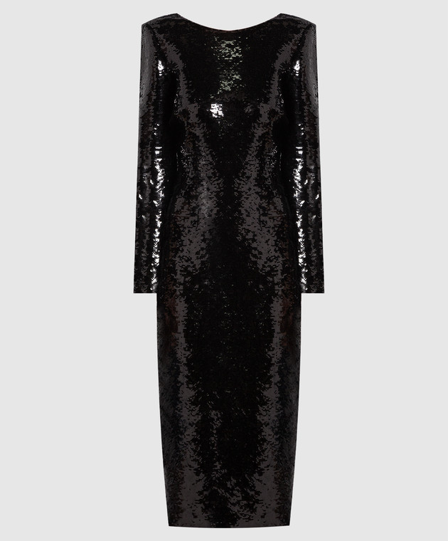 Max Mara - Black midi dress with sequins ARLEM - shop with European  delivery at Symbol