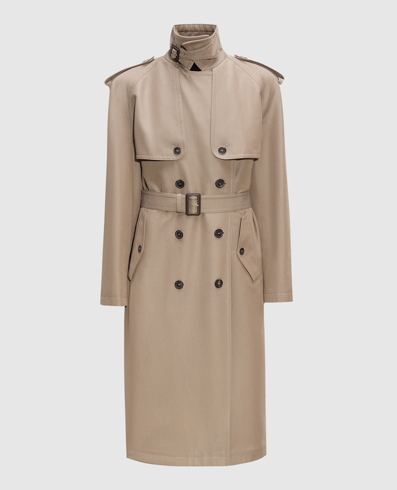 

Brown trench coat Balenciaga