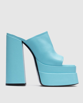 Babe Pay Pls Light blue leather sandals 2249076069