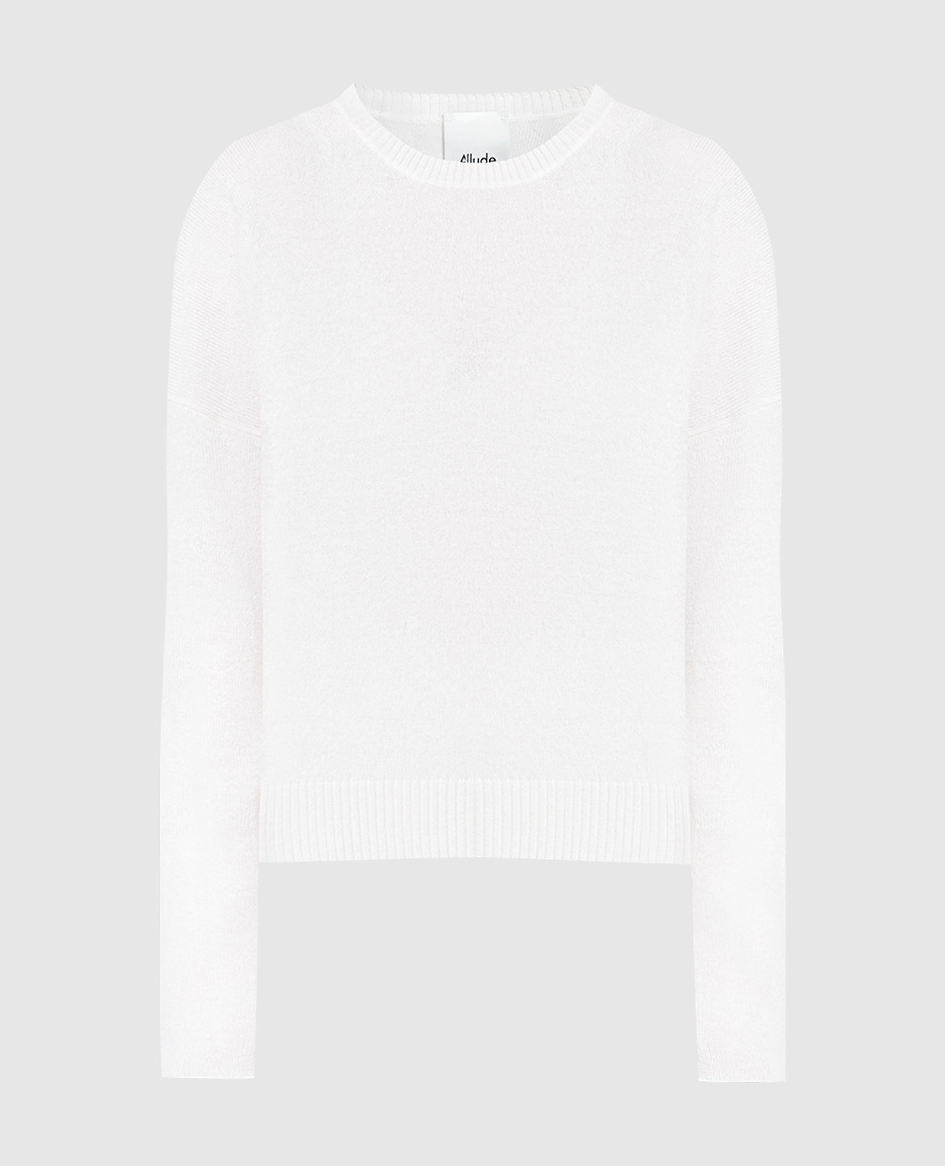 

White cashmere jumper Allude, Белый