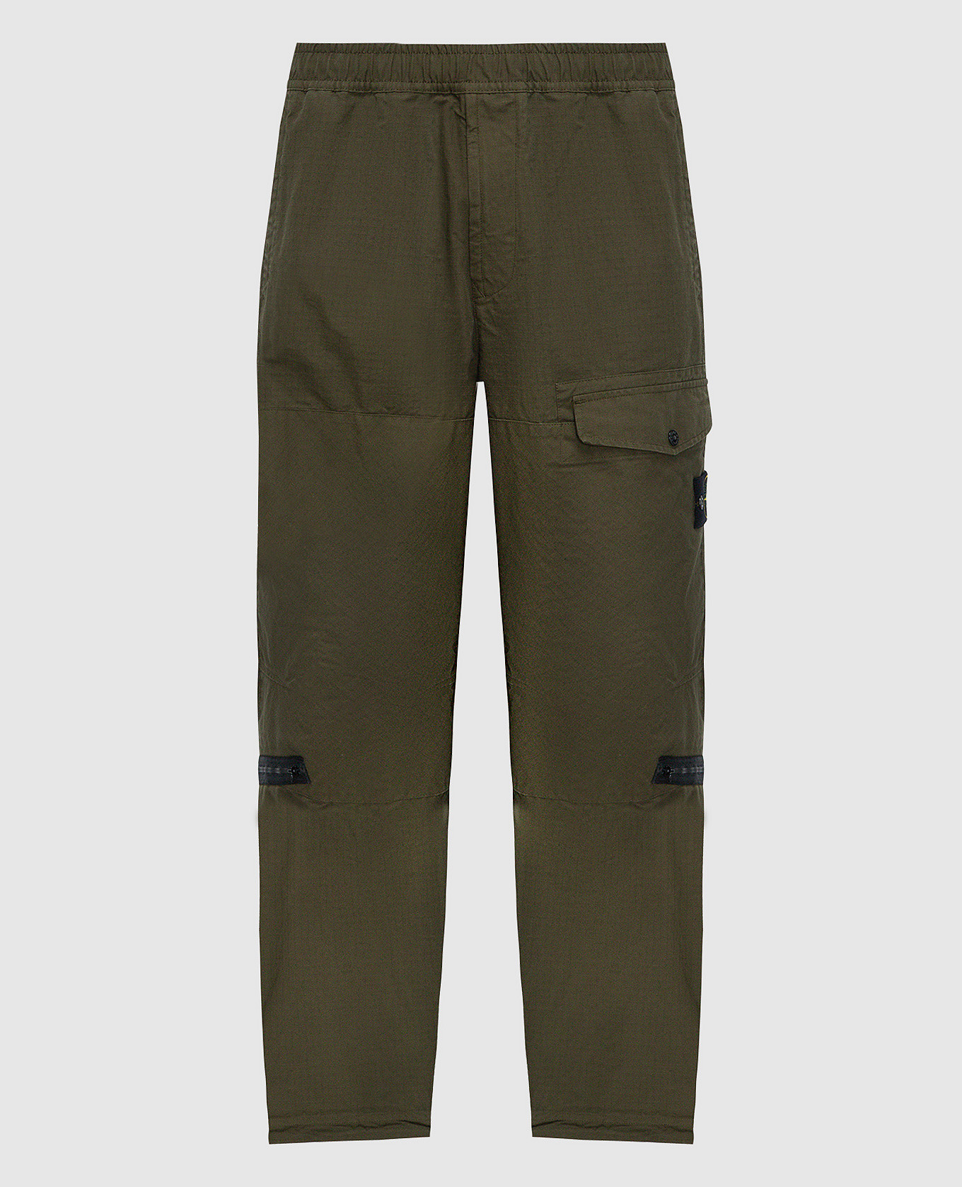 

Khaki logo cargo pants Stone Island