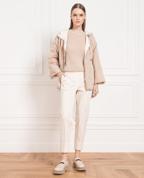 Peserico Beige chinos P0462901037
