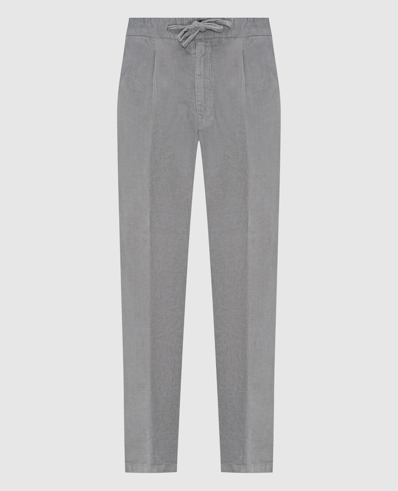 

Gray corduroy pants Enrico Mandelli, Grey