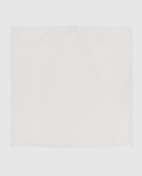 Stefano Ricci Children's white handkerchief-pache YFZ25COR1959