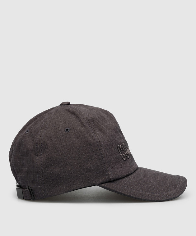 Juun.j - Gray cap with logo embroidery JC378BP03 - shop with