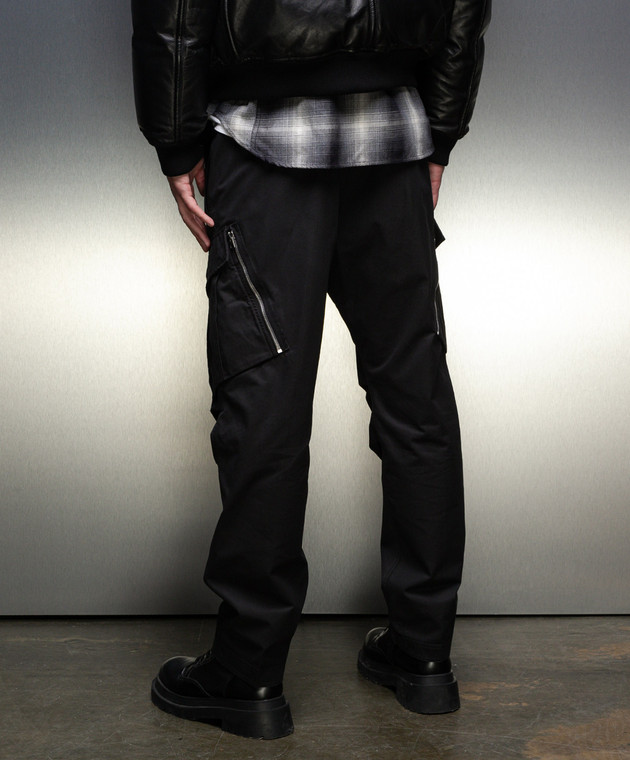 Tom Ford - Black cargo pants SCL003FMC054F23 - shop with