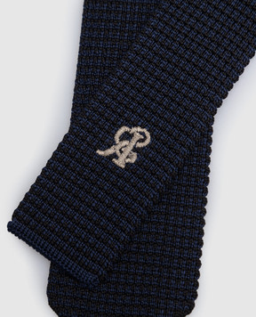 Stefano Ricci Children's black silk tie YCRMTSR916