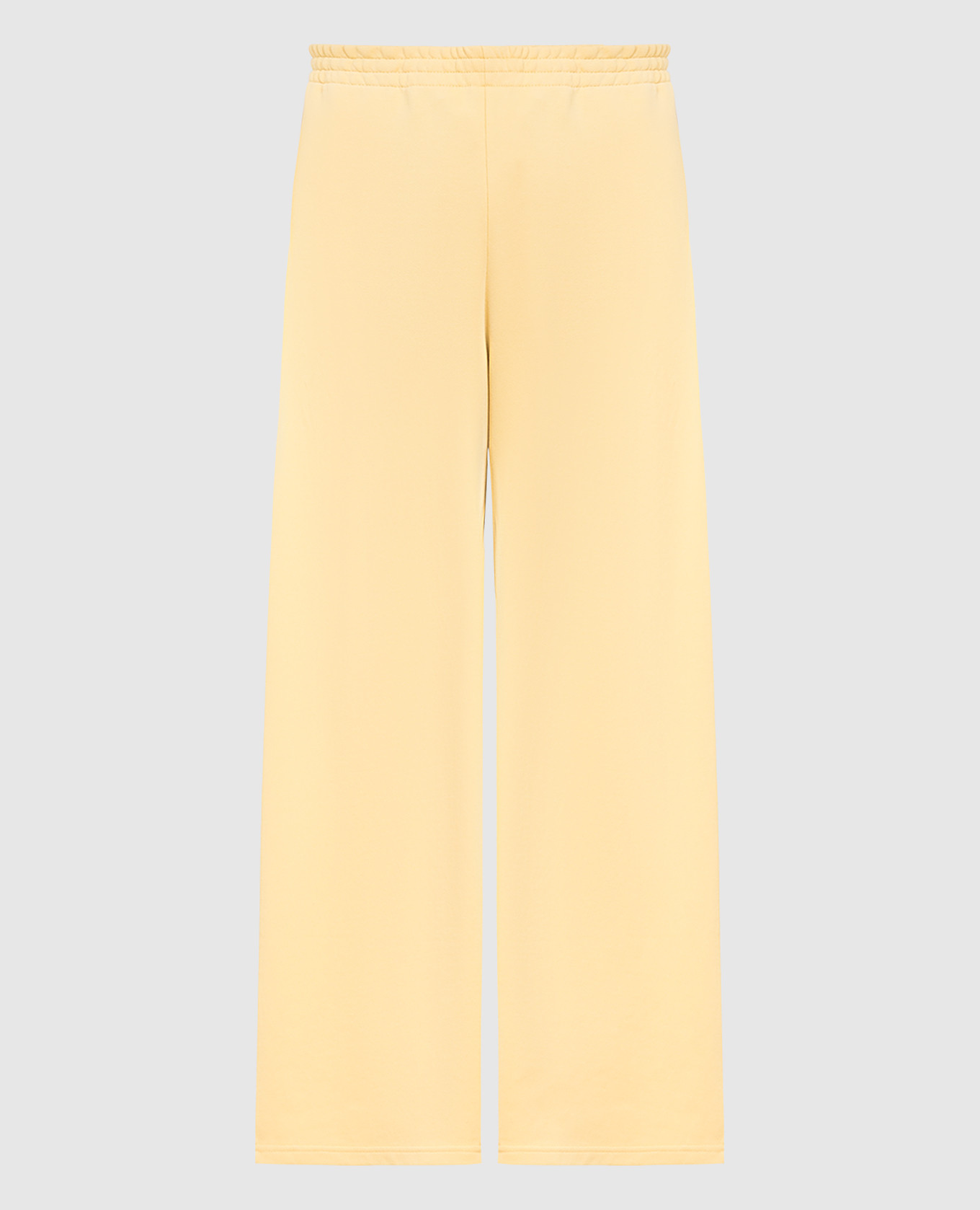 Yellow sports pants moncler