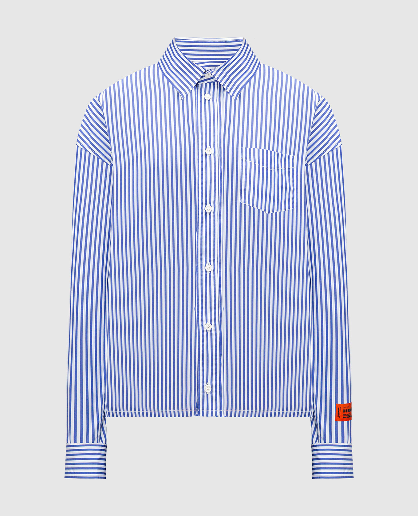 

White striped shirt Heron Preston, Blue