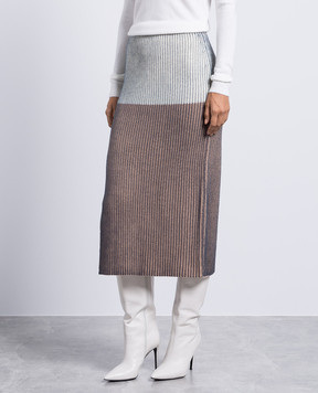 Maison Margiela MM6 Brown skirt S52ME0004S18282