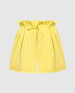 Philosophy di Lorenzo Serafini Yellow denim shorts A03200731