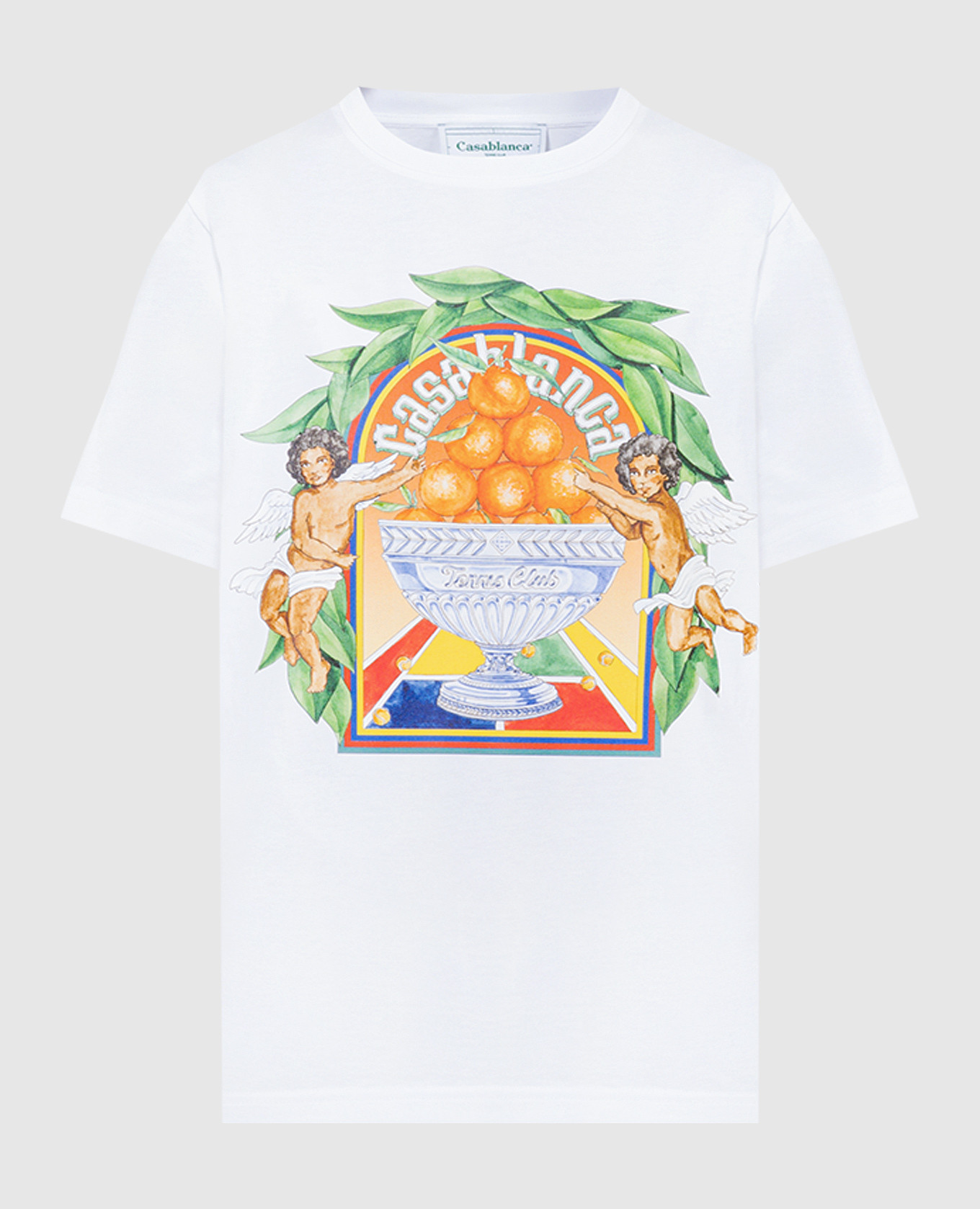 【国内発】CASABLANCA Triomphe D'Orange コットン Tシャツ Triomphe D'Orange T-Shirt | Casablanca Paris