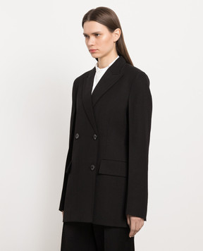 Jil Sander Black double-breasted jacket J01BN0101J65005