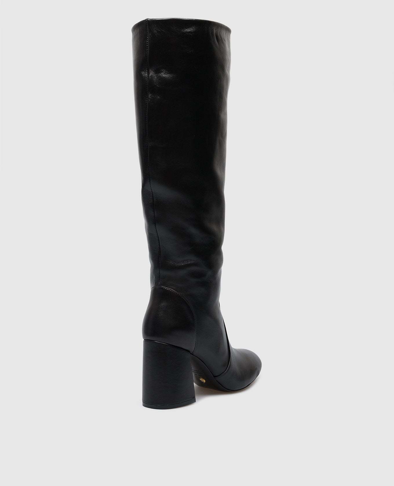 

Flreblc Black Leather Boots Stuart Weitzman