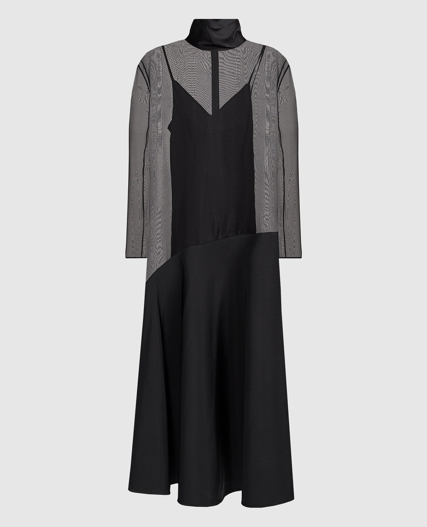 

Bellamy black combination dress Khaite