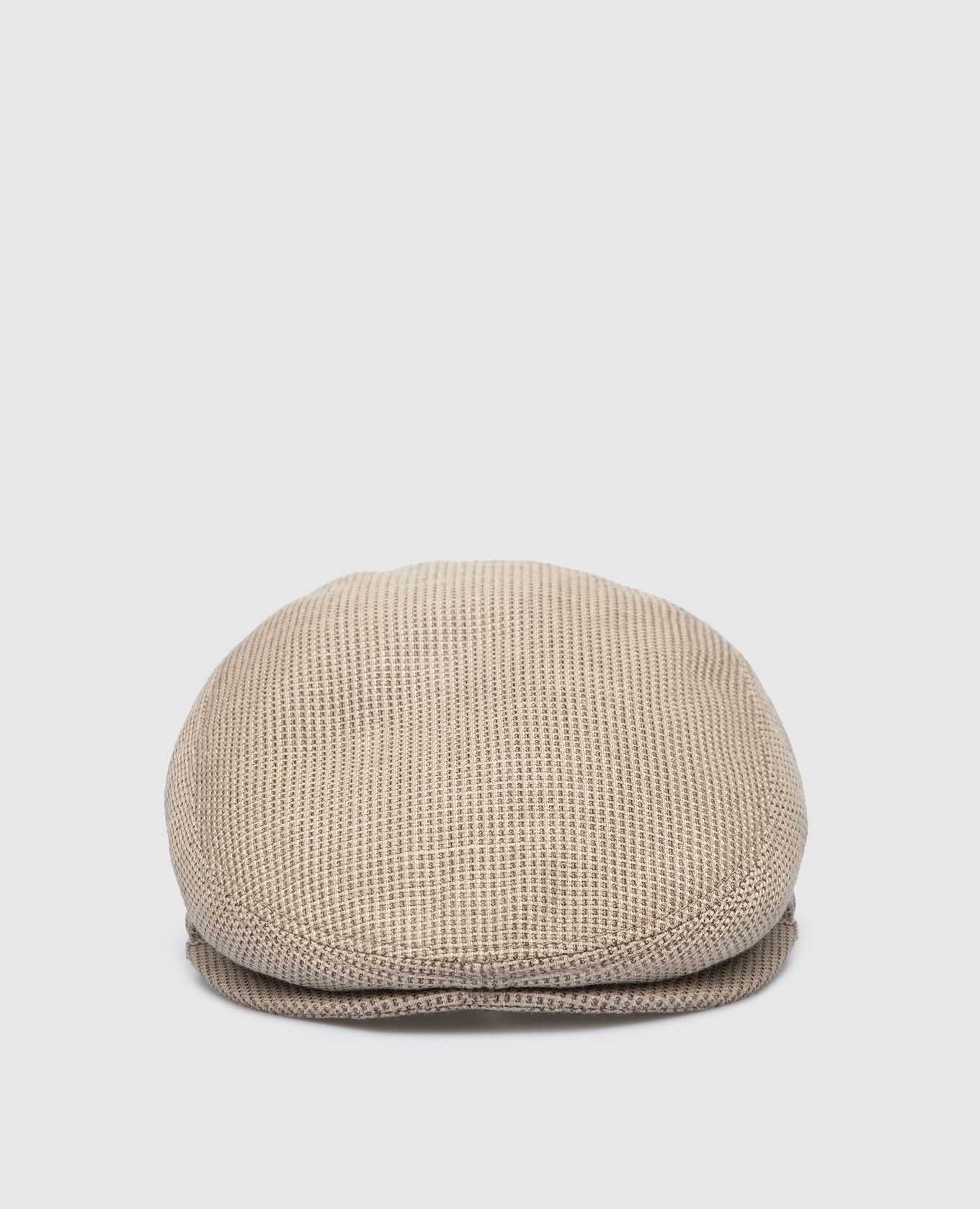 Children's gray wool, cashmere and silk cap stefano ricci