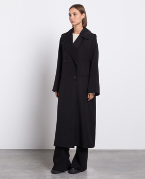 Toteme Black double-breasted coat 2331045260