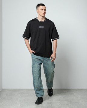 Dolce&Gabbana Blue jeans with a distressed effect GP02QDG8KF9